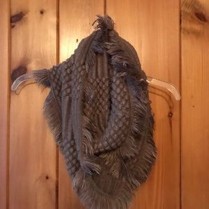 Light brown warm scarf